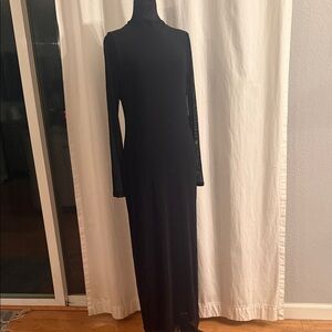 Bar III Classic Black Long Sleeve Dress